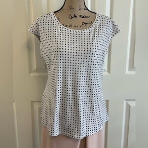 Elle Polka Dot Women's sleeveless Top medium